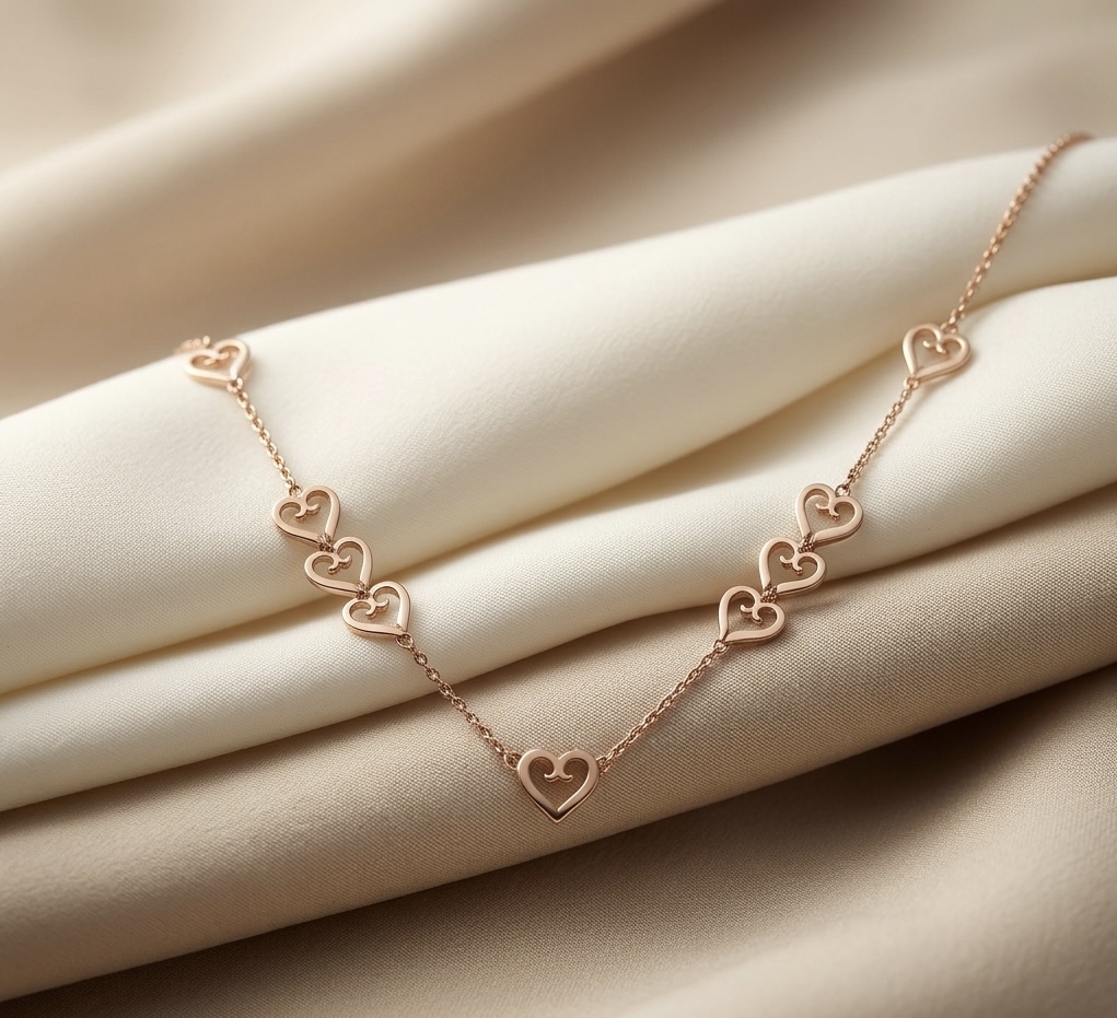 HEART CHARM CHAIN