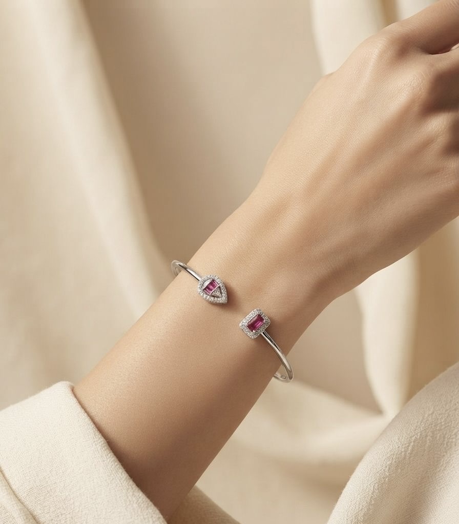 RUBY HALF CUT KADA